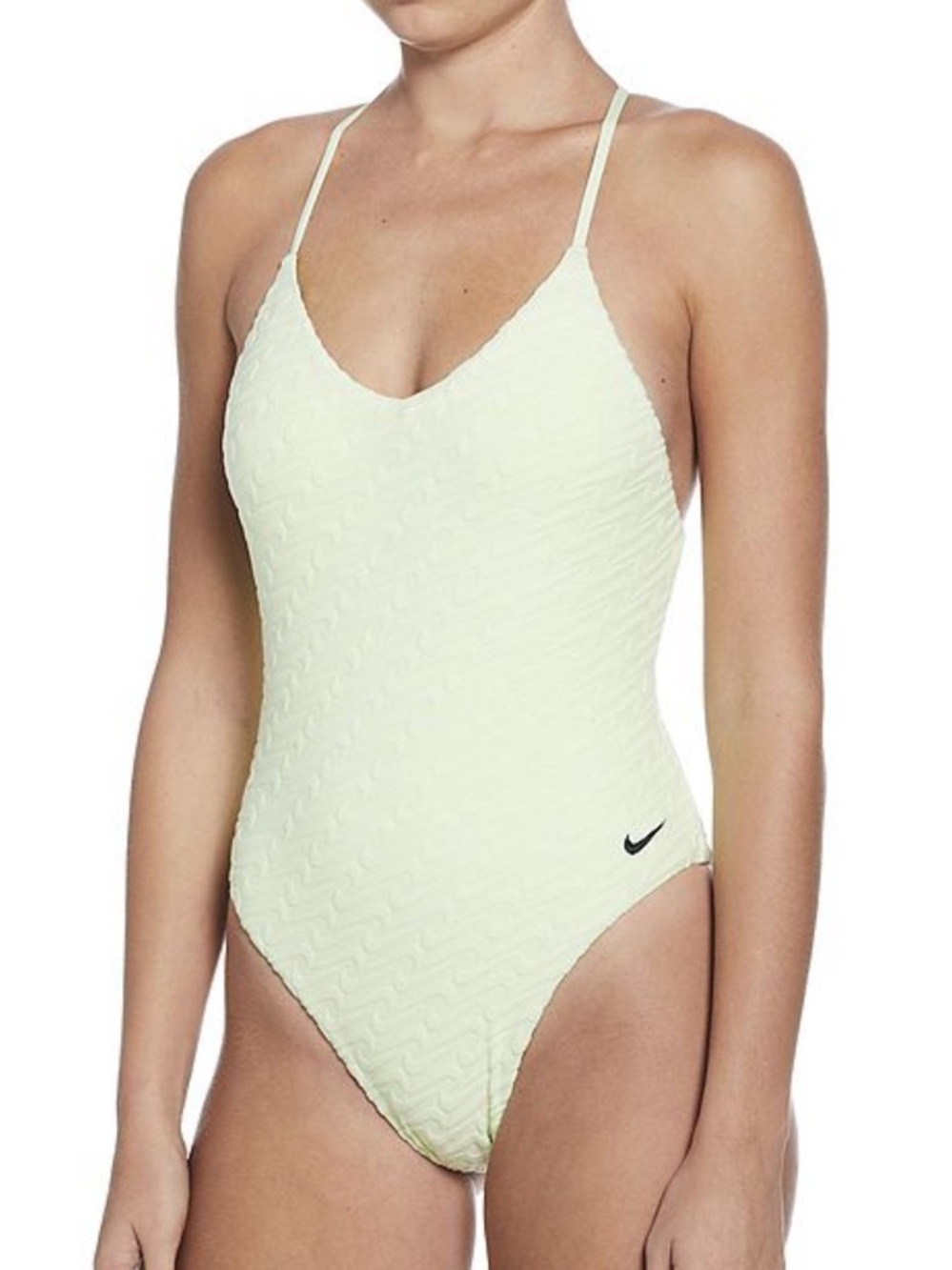 Nike Swoosh Link Y-back One-Piece Swimsuit-Size XL